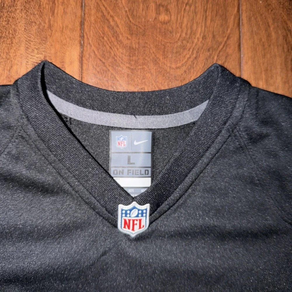 Nike On Field Josh Jacobs Las Vegas Raiders Jersey NFL #28 Sz Boys Large 14/16